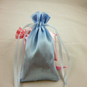 Factory direct sale luxury custom silk jewelry bags