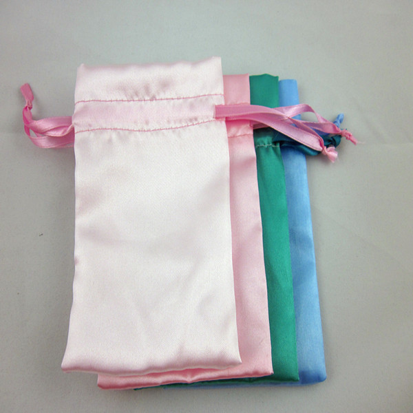 Top quality promotional design  satin gift pouch